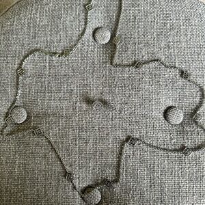 Kendra Scott Silver Necklace and Earring Set